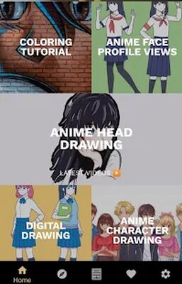 Download Learn to Draw Anime by Steps (Free Ad MOD) for Android