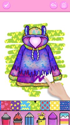 Download Glitter Dresses Coloring Book (Pro Version MOD) for Android