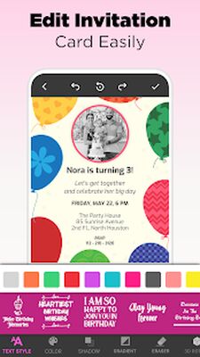 Download Invitation Maker & Card Design (Free Ad MOD) for Android