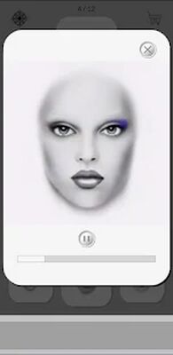 Download Download and color: Grayscale MakeUp Face Charts (Premium MOD) for Android
