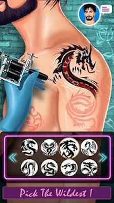 Download Ink Tattoo:Tattoo Drawing Game (Unlocked MOD) for Android
