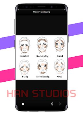 Download Tutorial on makeup contours (Free Ad MOD) for Android