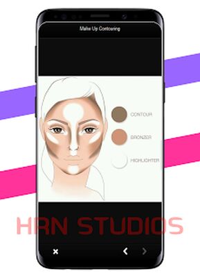 Download Tutorial on makeup contours (Free Ad MOD) for Android