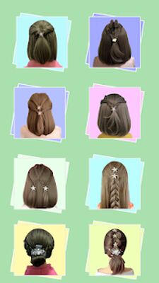 Download Hairstyles for short hair Girls (Premium MOD) for Android