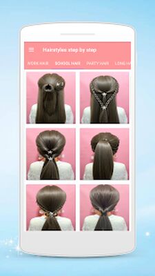 Download Hairstyles step by step for girls (Free Ad MOD) for Android