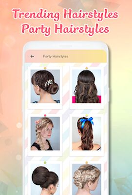 Download Hairstyle app: Hairstyles step by step for girls (Unlocked MOD) for Android