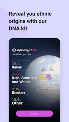 Download MyHeritage: Family tree & DNA (Free Ad MOD) for Android