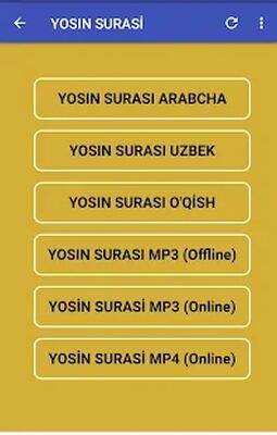 Download Yasin Surasi Uzbek (MP3 MP4) (Pro Version MOD) for Android