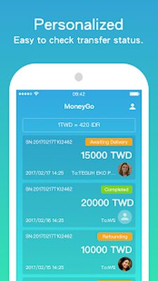 Download MoneyGo-Simple Transfer Money (Free Ad MOD) for Android