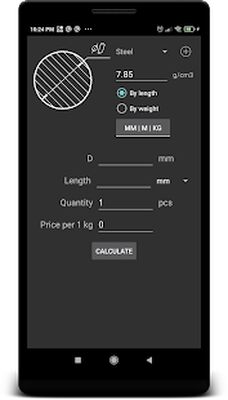 Download Metal Weight Calculator (Unlocked MOD) for Android