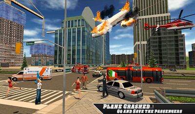 Download Airplane Fire Fighter Ambulance Rescue Simulator (Unlocked MOD) for Android