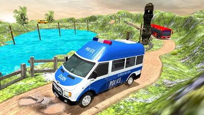Download Police Van Hill Driving Games (Pro Version MOD) for Android
