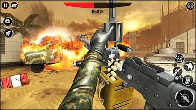 Download Gunner Machine Guns Simulator Game (Free Ad MOD) for Android