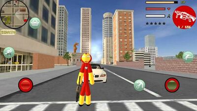 Download Iron Stickman Rope Hero Gangstar Crime (Premium MOD) for Android