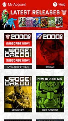 Download 2000 AD Comics and Judge Dredd (Premium MOD) for Android