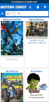 Download Midtown Comics (Free Ad MOD) for Android