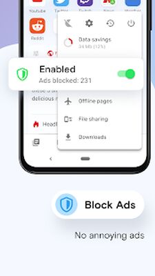 Download Opera Mini (Free Ad MOD) for Android