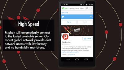 Download Psiphon Pro (Free Ad MOD) for Android