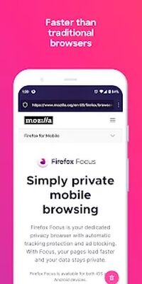 Download Firefox Focus: No Fuss Browser (Premium MOD) for Android