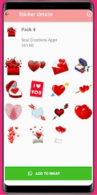 Download WAStickerApps Love Sticker and amor stickers (Unlocked MOD) for Android