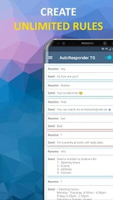 Download AutoResponder for Telegram (Free Ad MOD) for Android