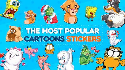 Download WASticker Animated Cartoons (Unlocked MOD) for Android