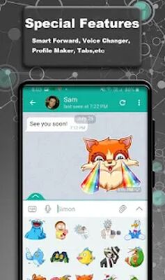 Download BoomChat Messenger(Telegram API + Proxy) (Free Ad MOD) for Android
