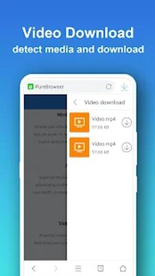 Download Pure Web Browser-Ad Blocker (Premium MOD) for Android
