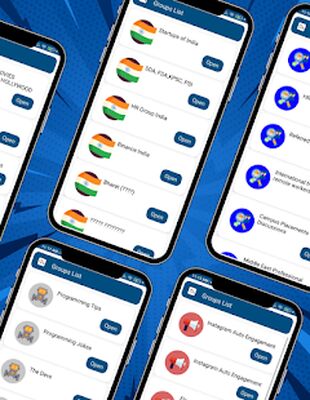Download Telegram Group Links App (Premium MOD) for Android