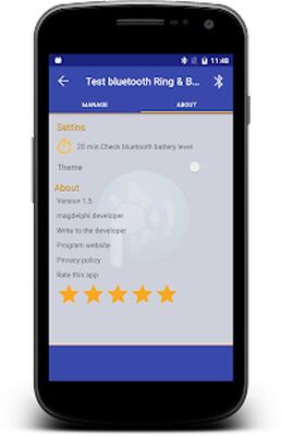 Download Bluetooth check ringtone & show battery level (Unlocked MOD) for Android