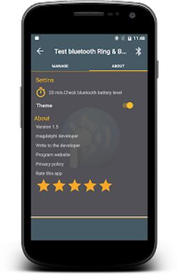 Download Bluetooth check ringtone & show battery level (Unlocked MOD) for Android