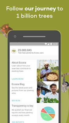 Download Ecosia (Free Ad MOD) for Android