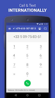 Download Second Phone Number: private texting & calling app (Pro Version MOD) for Android