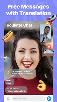 Download Roulette Chat Omegle Random Video Chat Girls App (Free Ad MOD) for Android