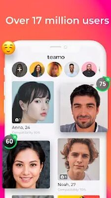 Download Teamo – best online dating app for singles nearby (Premium MOD) for Android