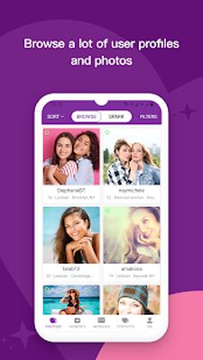 Download Les: Lesbian Dating & Chat App (Unlocked MOD) for Android