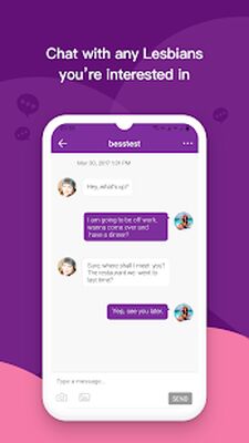 Download Les: Lesbian Dating & Chat App (Unlocked MOD) for Android