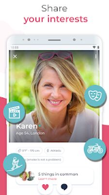 Download OurTime: Dating App for 50+ (Free Ad MOD) for Android
