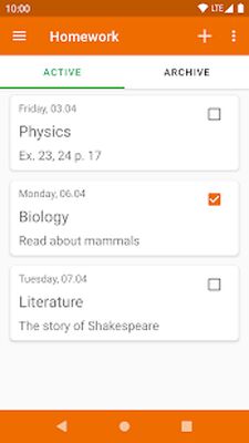 Download LightSchool – School schedule (Unlocked MOD) for Android