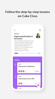 Download Cake: Lesson updates every day (Free Ad MOD) for Android