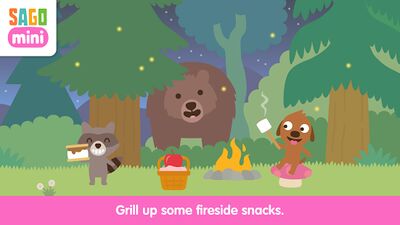 Download Sago Mini Camping (Free Ad MOD) for Android