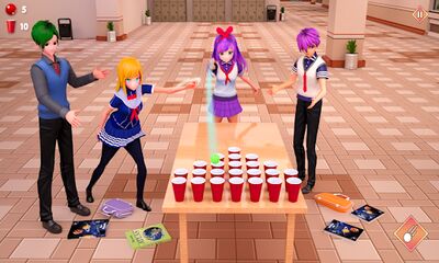 Download Virtual Anime Yandere Girls High School Life 3D  (Unlocked MOD) for Android