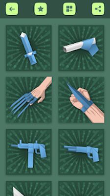 Download Origami Weapons Instructions: Paper Guns & Swords (Premium MOD) for Android