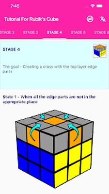 Download Tutorial For Rubik's Cube (Pro Version MOD) for Android