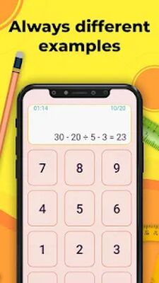 Download Mental arithmetic. Math kids games (Free Ad MOD) for Android