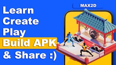 Download Max2D: Game Maker, Game Engine (Free Ad MOD) for Android