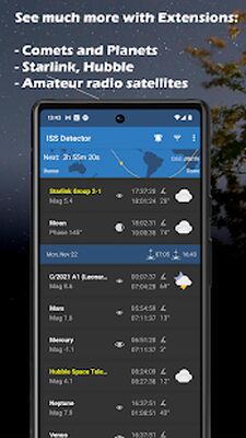 Download ISS Detector Satellite Tracker (Free Ad MOD) for Android