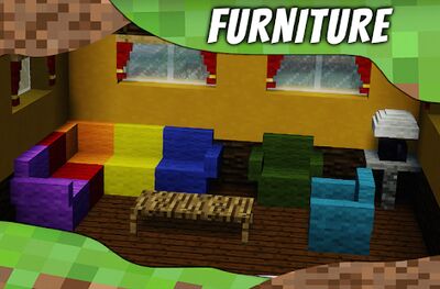 Download Mod furniture. Furniture mods for Minecraft PE (Premium MOD) for Android