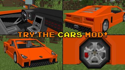 Download Cars mods for MCPE (Premium MOD) for Android