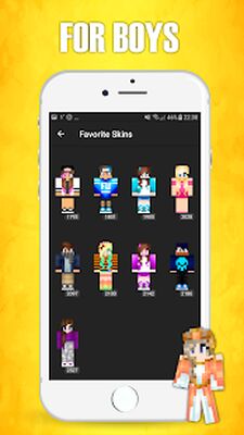 Download Skins for Minecraft PE (Free Ad MOD) for Android
